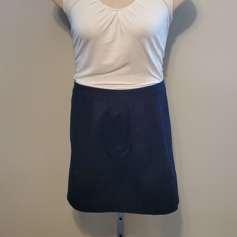 Pleated mini skirt